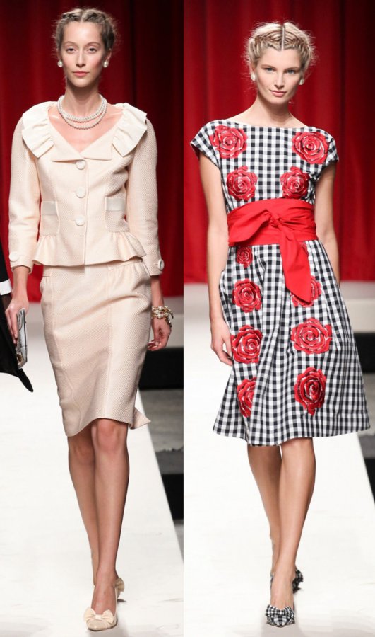 Photos de looks à la mode des collections printemps-été 2026