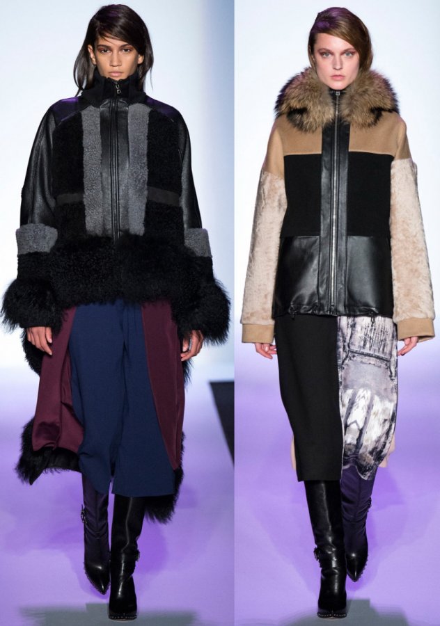 Vestes femme avec fourrure