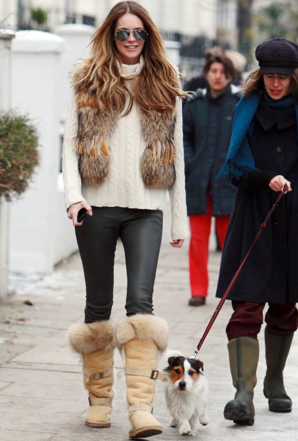 Le style urbain d'Elle Macpherson