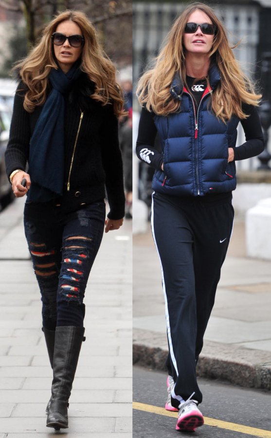 Le style urbain d'Elle Macpherson