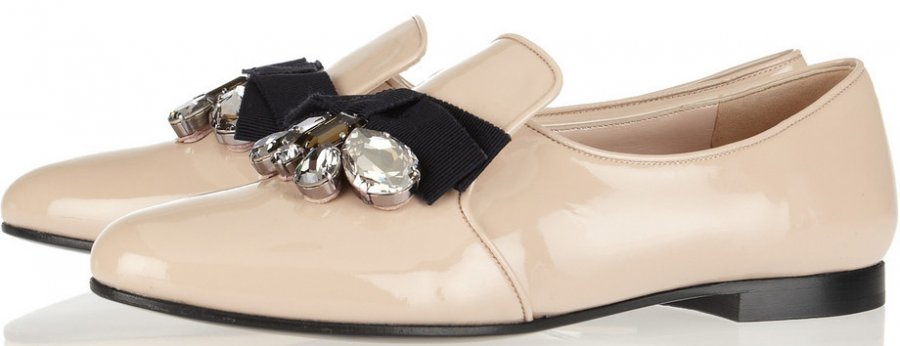 Mocassins femme Miu Miu