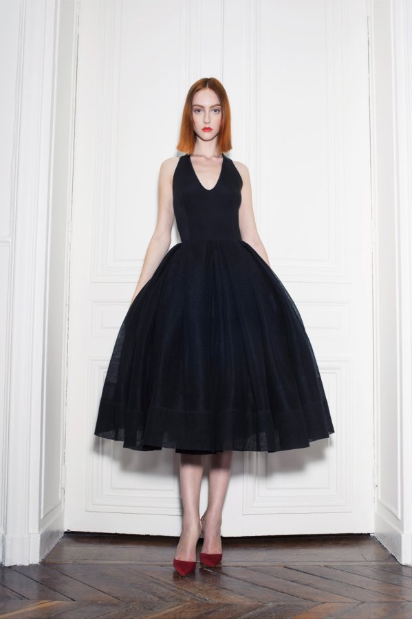 Robe duveteuse Martin Grant