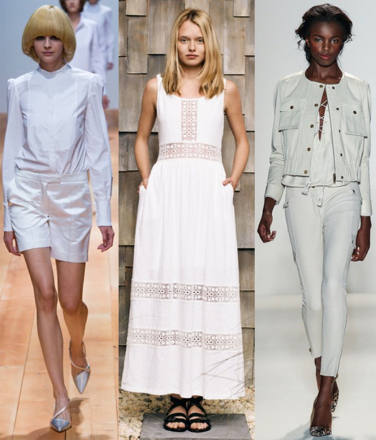 Le blanc dans les collections 2026