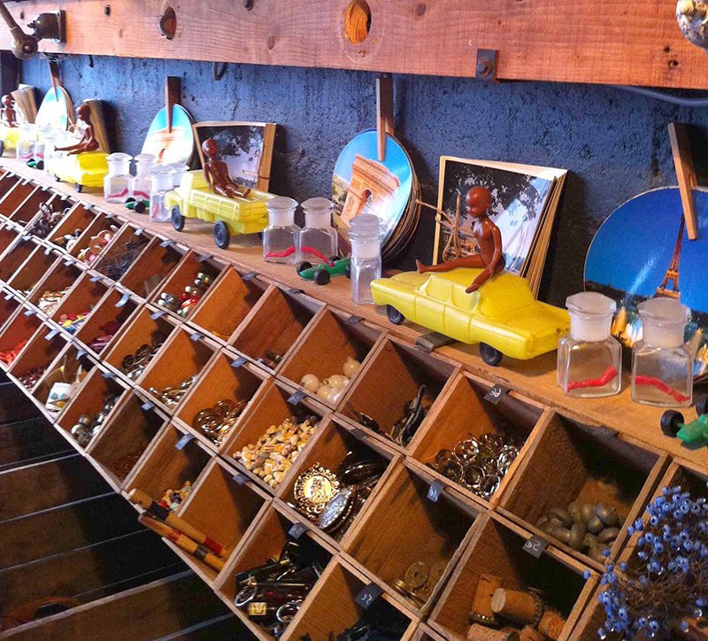 Marché aux puces à Paris