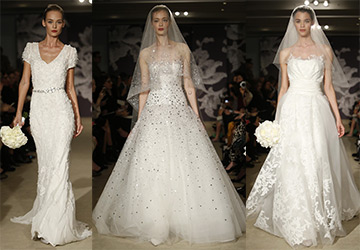 Carolina Herrera - collection de robes de mariée