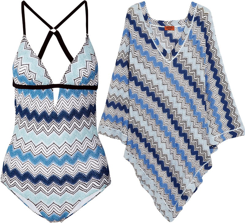 Maillot de bain et tunique Missoni