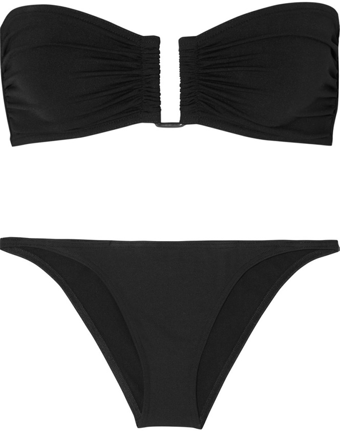 Beau maillot de bain noir, photo