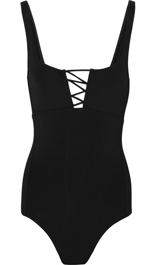 Beau maillot de bain noir, photo