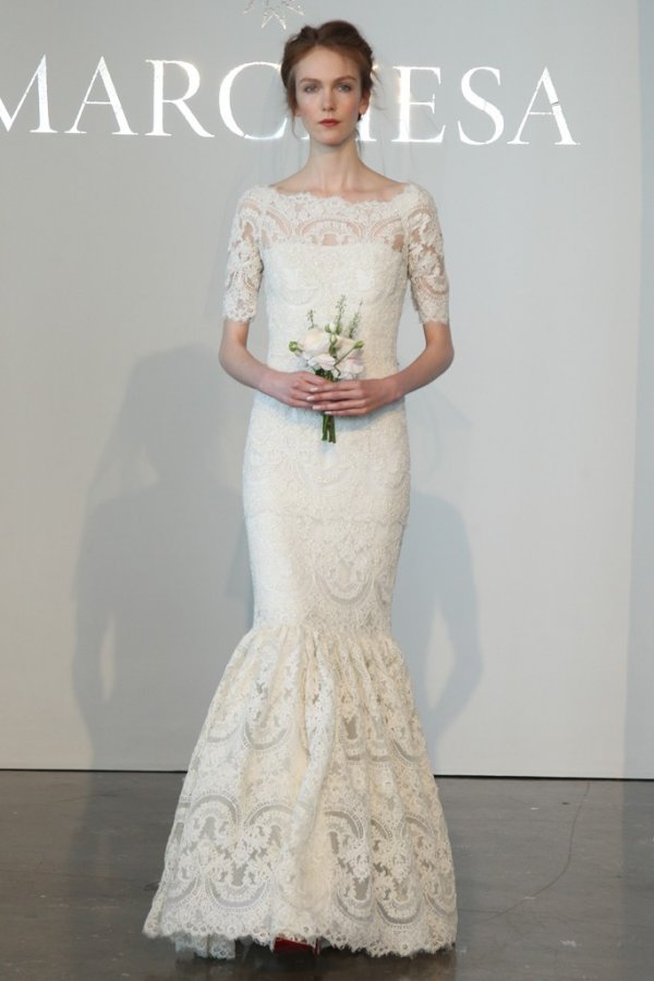 Robe de mariée en dentelle 2026