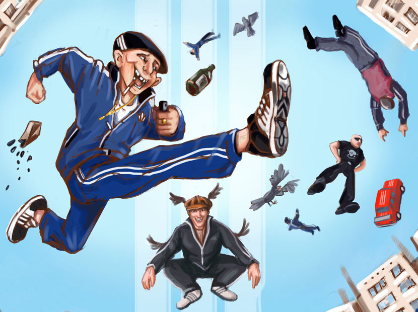 Style de vêtements Gopnik