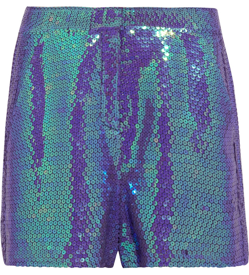 Short à paillettes