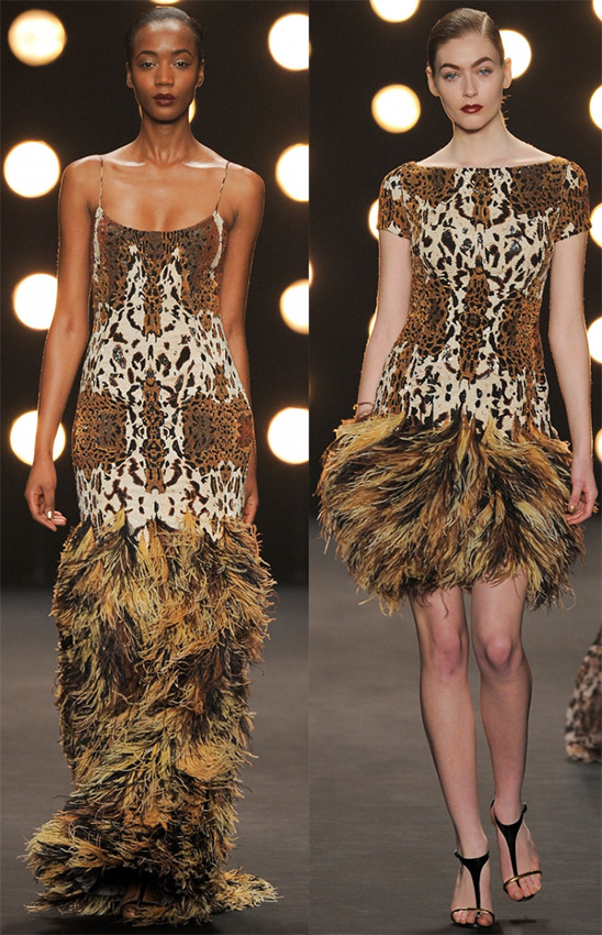 Robes à franges Naeem Khan