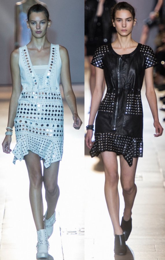 Robes Diesel Or Noir Brillant