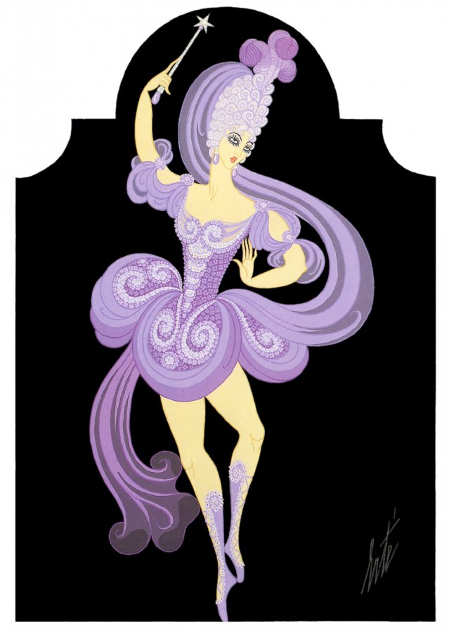 Illustration de l'artiste Erte