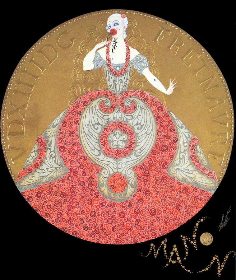 Illustration de l'artiste Erte