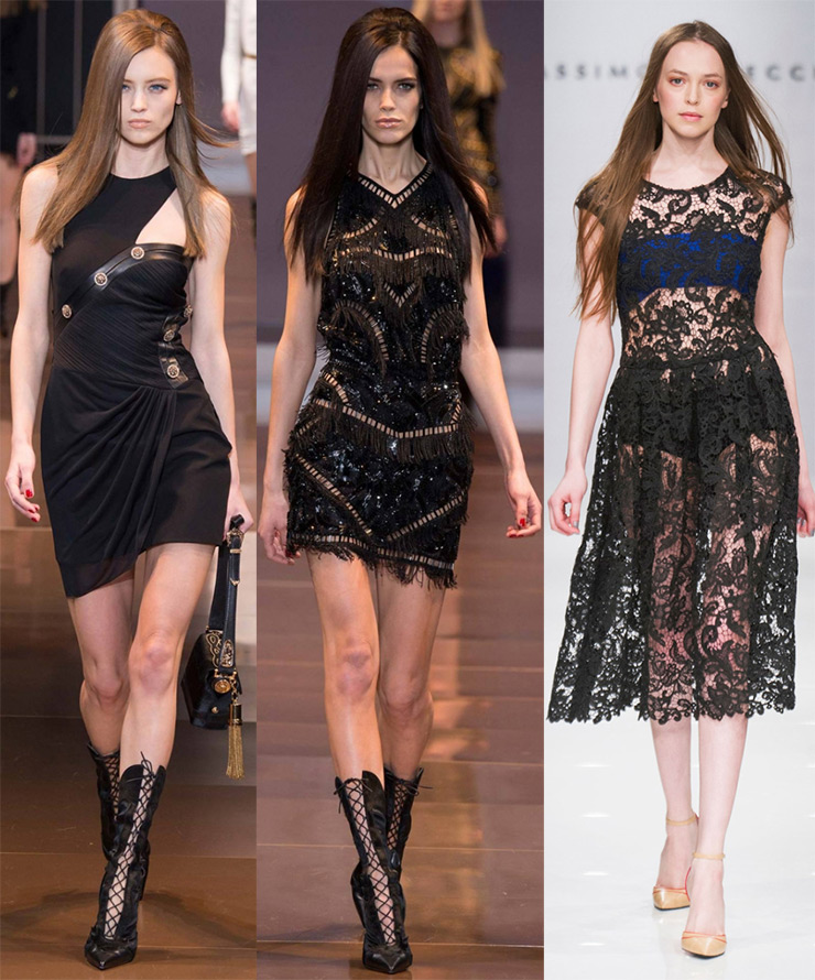 Robes noires à la mode 2025-2026