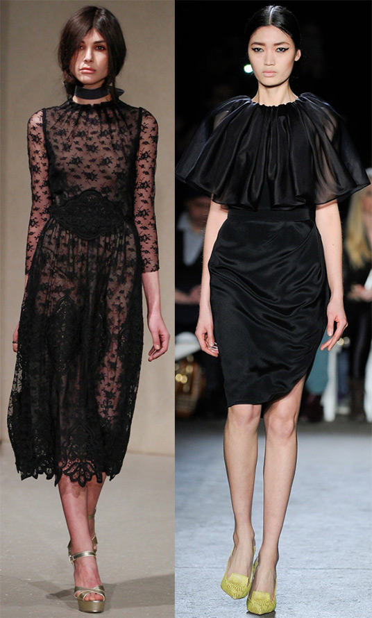 Robes noires à la mode 2025-2026