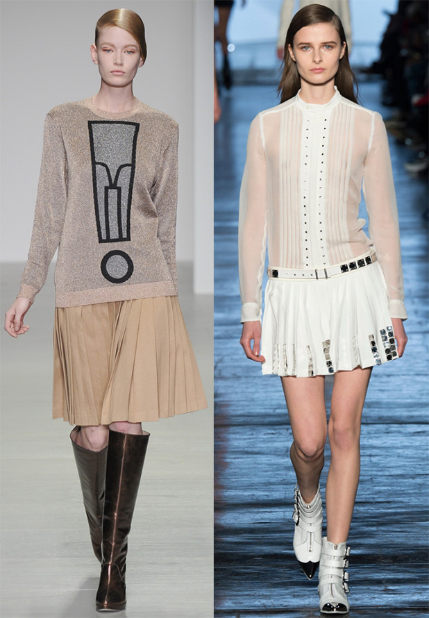 Jupes plissées 2025-2026