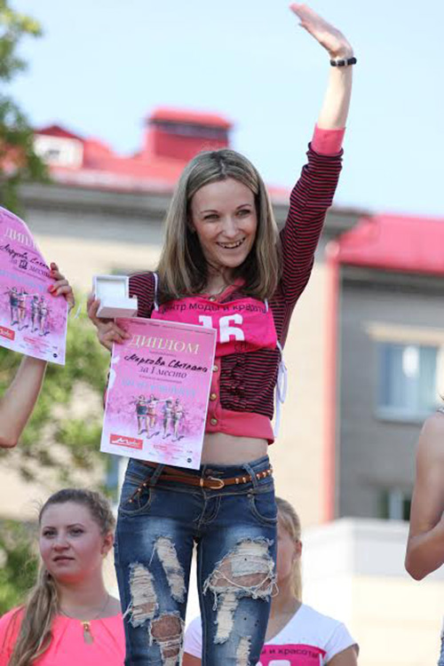 Un peu sur les talons