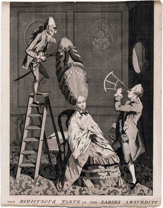Coiffure rococo