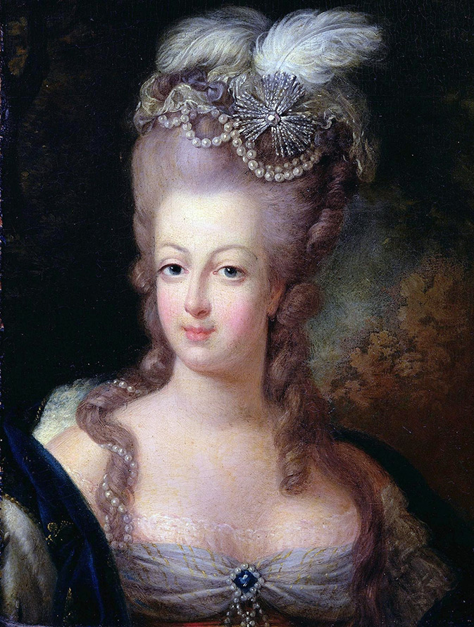 La coiffure de Marie-Antoinette