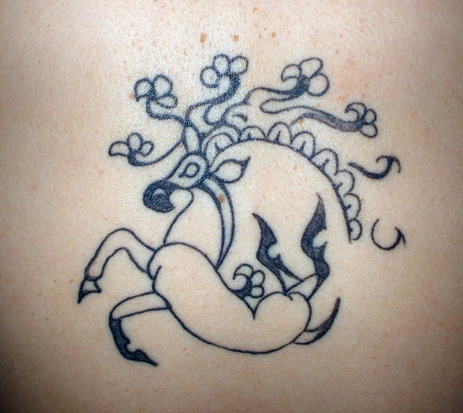 Tatouage à l'effigie de la princesse de l'Altaï