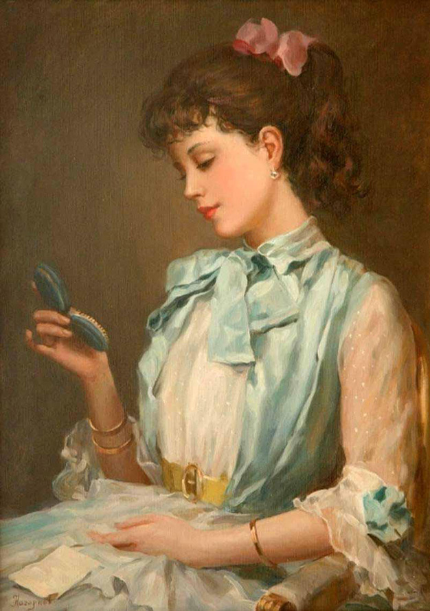 Beauté russe - peinture de Vladislav Nagornov