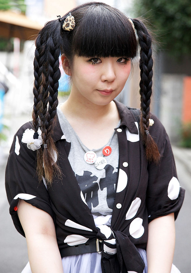 Fille japonaise - coiffure