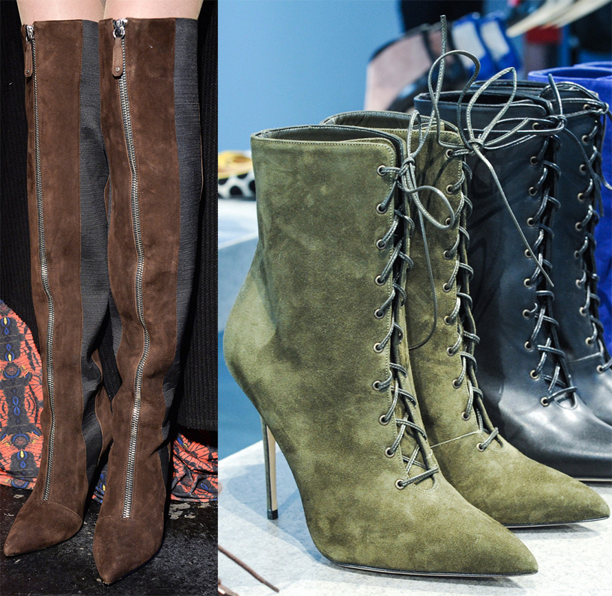 Alice Olivia et Manolo Blahnik