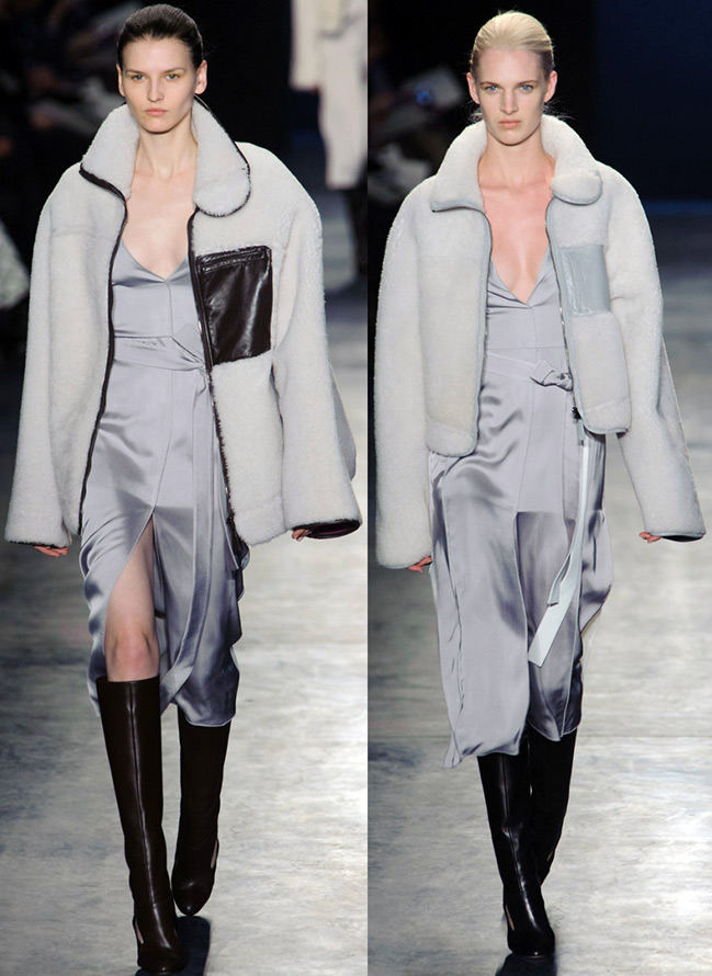 Manteaux en peau de mouton automne-hiver 2025-2026, photo