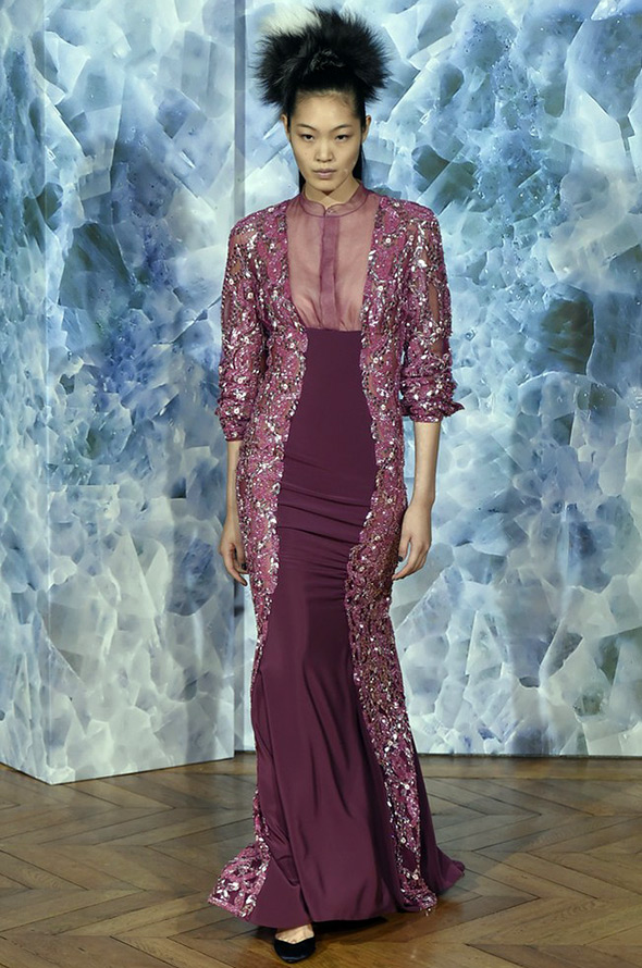 Robes brillantes pour l'automne et l'hiver