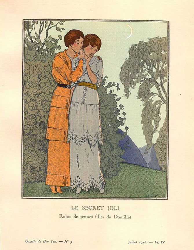 Illustration par André Edouard Marty