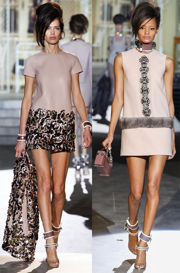 Robes scintillantes avec strass et paillettes