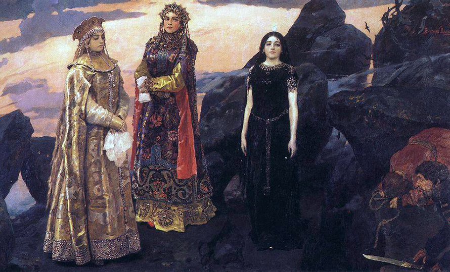 peinture de l'artiste Vasnetsov