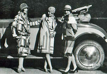 Tissus lumineux par Sonia Delaunay