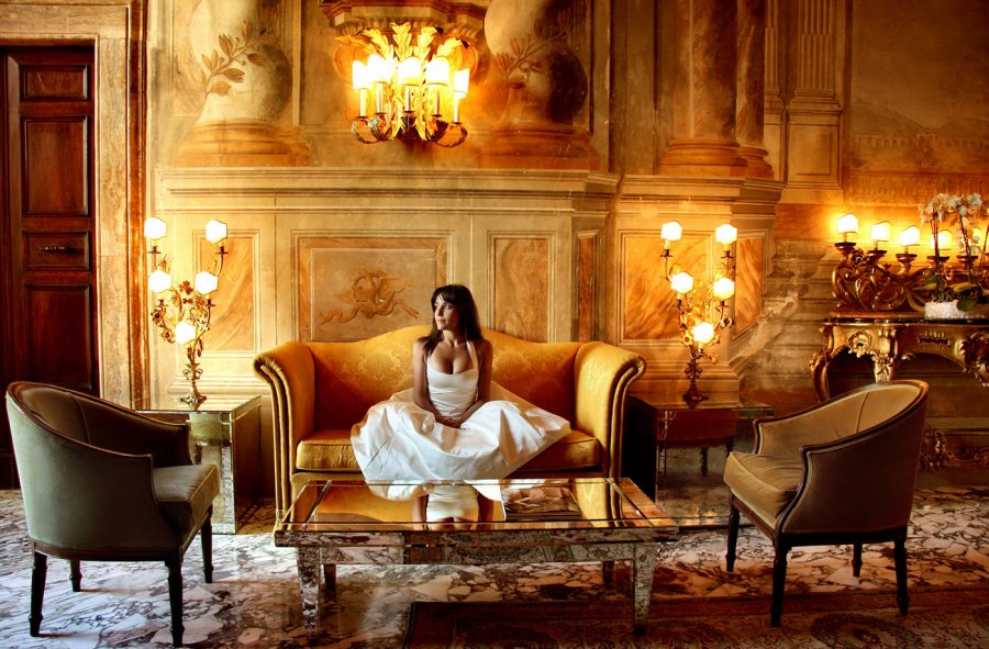 Éclairage dans le salon