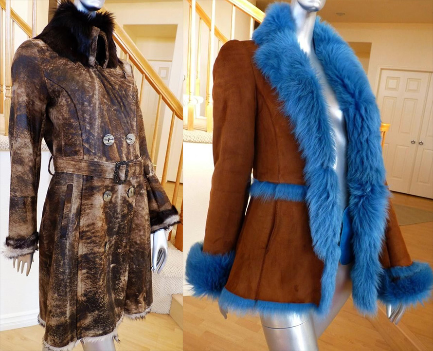 Manteaux en peau de mouton