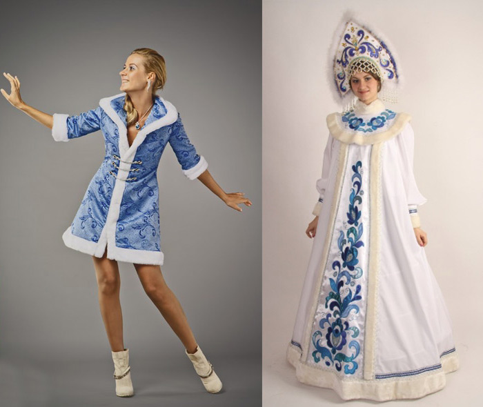 Robe ou costume de la Snow Maiden