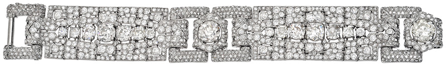 Bracelet avec diamants