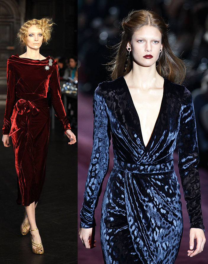 Tissus pour les robes du Nouvel An