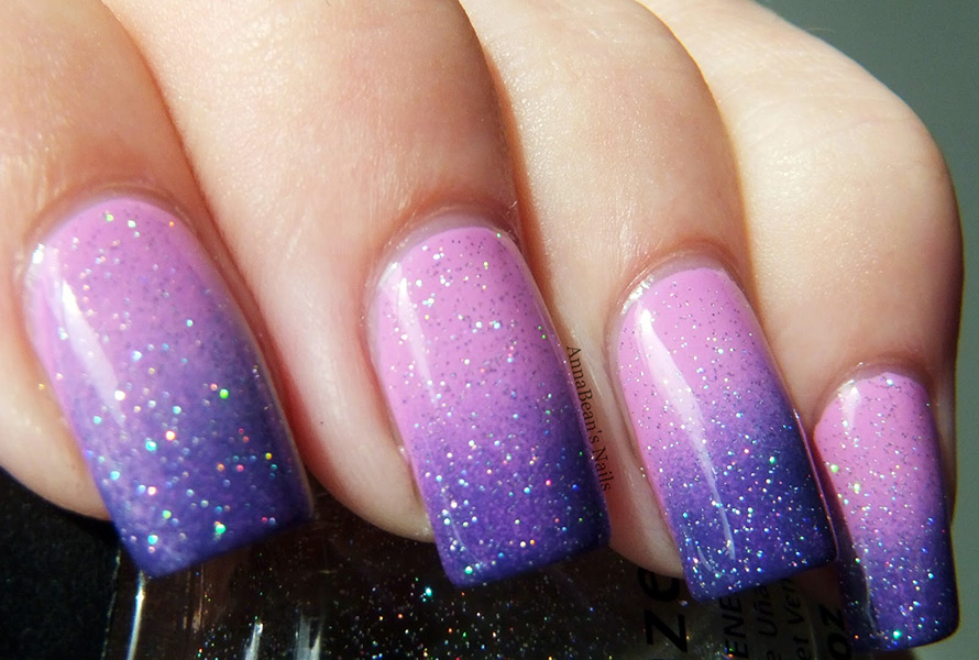 conception d'ongles dégradés