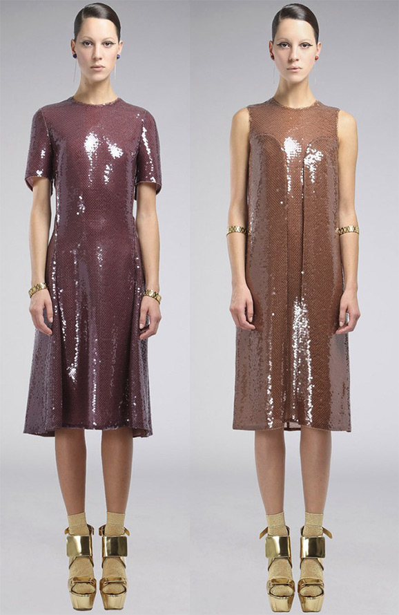 Robes brillantes printemps-été 2026