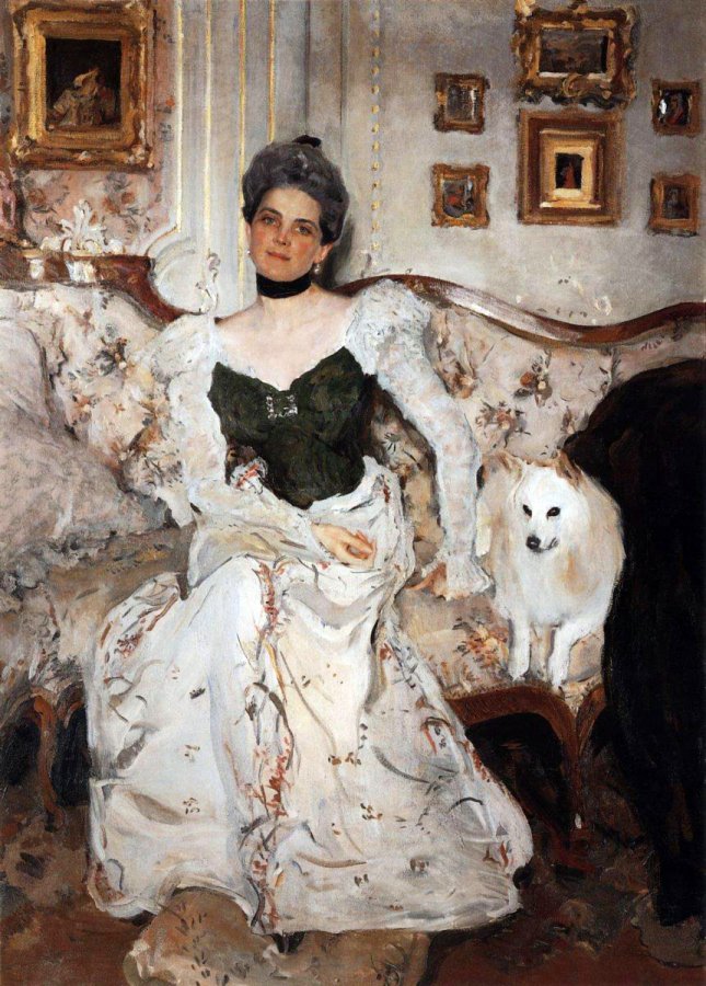 Peinture de la princesse Zinaida Yusupova par Serov