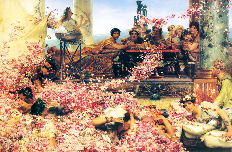 Roses d'Héliogabale