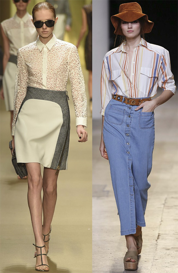 Chemisiers pour femmes à la mode printemps-été 2026