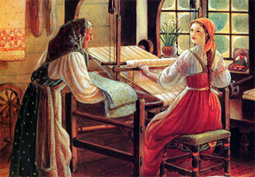 L'histoire du velours en Russie