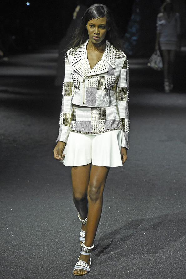 Veste blanche pour fille 2026