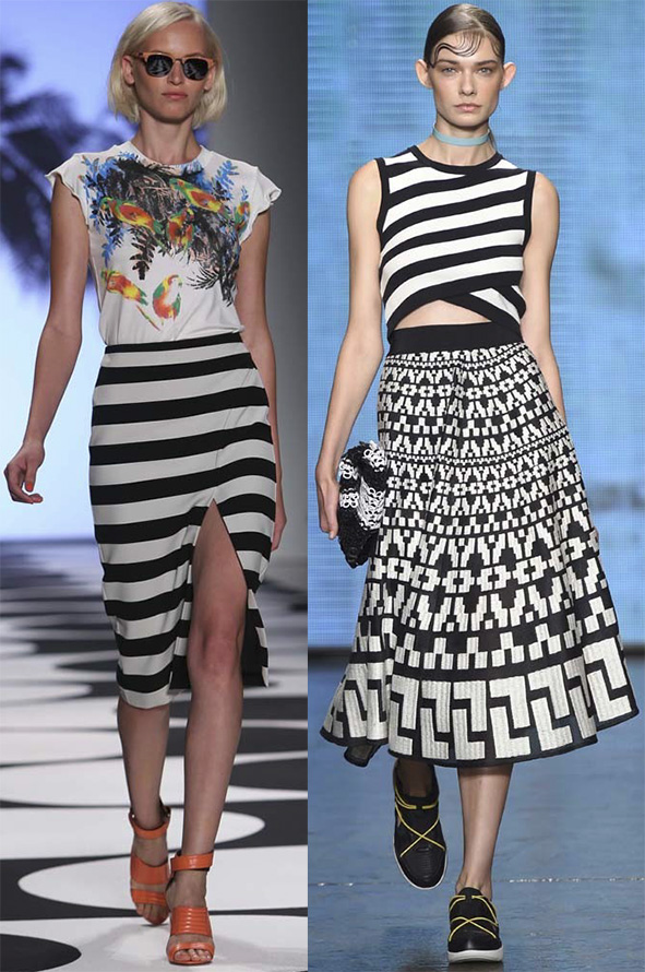 Imprimé rayé printemps/été 2026