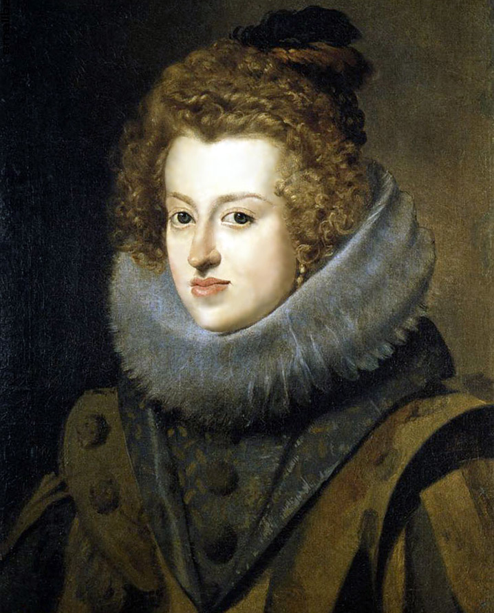 Coiffures de l'Espagne des XVIe-XVIIe siècles