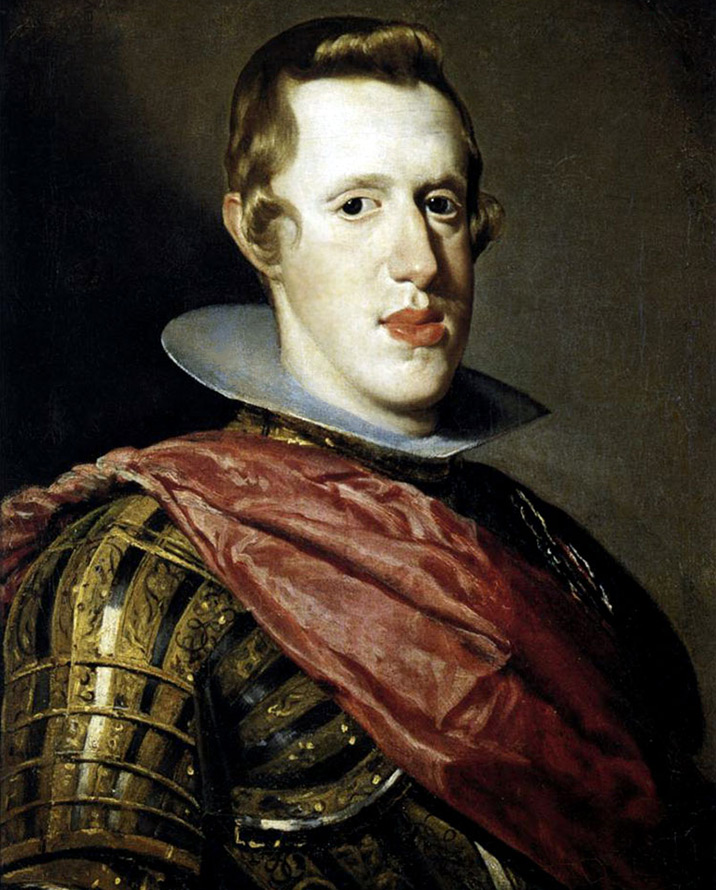 Portrait du roi Philippe d'Espagne